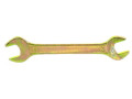 Ключ рожковый Сибртех 14х15 желт цинк 14308