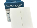 130201 Выкл Auroom 2-ый Linea 250V-10A Белый soft