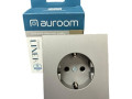 140103 Розетка Auroom 1-ая с/з Linea 250V-10A Серый soft