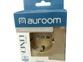 140104 Розетка Auroom 1-ая с/з Linea 250V-10A Золото soft