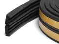 Уплотнитель Профиль Е черный 9х4мм 75п/м ZOOM