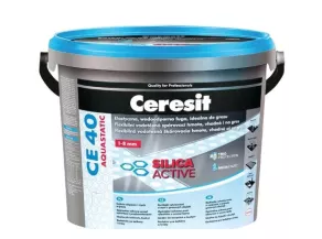 Затирка для межплиточных швов Ceresit СЕ40 карамель Silica Active 2кг