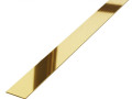 Профиль плоский 15х3050мм золото глянцевый