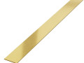 Профиль плоский 15х3050мм золото матовый
