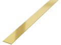 Профиль плоский 20х3050мм золото матовый