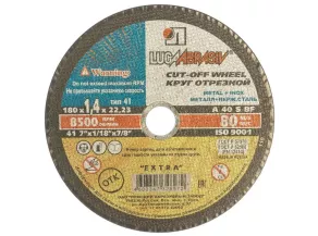 Диск отрез 180х1,4х22 Луга
