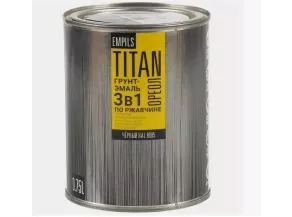 Грунт эмаль по ржав Ореол TITAN 2,7кг красно-коричневая глялцевая 3307