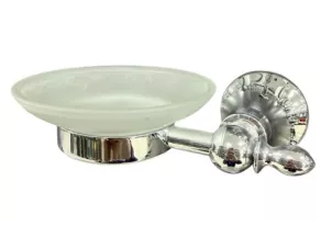 Мыльница 990207 стеклянная