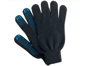 Перчатки  х/б черные 