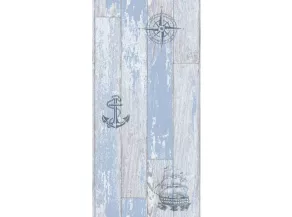 Панель  пластик 742 Санторини Бирюза Узор 2,7*0,25