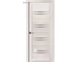 Дверь D1 Сатинат Перламутр светлый ПО 600х2000мм