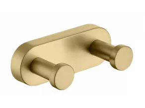 Крючок двойной сатин золото Raglo R300.052.03