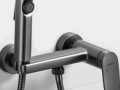Смеситель с гигиеническим душем черный Shevanik S8505Н-1