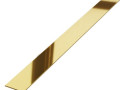 Профиль плоский 20*3000мм золото глянцевое