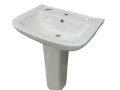 Умывальник Arta-62 с пьедесталом белый керамический