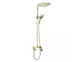 Напольная душевая стойка ATLAS, матовое золото MN1007811