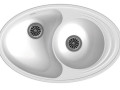Мойка мрамор W90KF 820*520 иней EWIGSTEIN