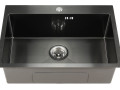 Мойка Zeus,SMARTECH 6545 black 650*450*220 Алм