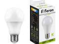 25631 Лампочка светодиодная Feron 9W 230V E27 2700K A60 LB-63