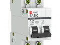 Автомат EKF 2Ф 40А /6/ Basic mcb4729-2-40c