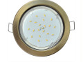 Светильник LED точечный  ECOLA черная бронза GX53-H4
