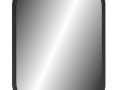 Зеркало 43/2 LED овальное черный 60х80
