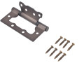 Петля накладная Folleto графит 100X75XB2 MBN