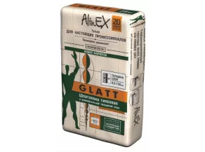 Шпатлевка AlinEX Glatt 25кг (гипсовая)