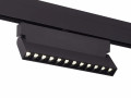Светильник  LED  ZD-12 L20-ZD-15W 6000K BK черный для рельс /20/ А