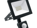 Прожектор светодиодный Saffit 20W 6400K черный с датчиком IP65 SFL80-20 29522